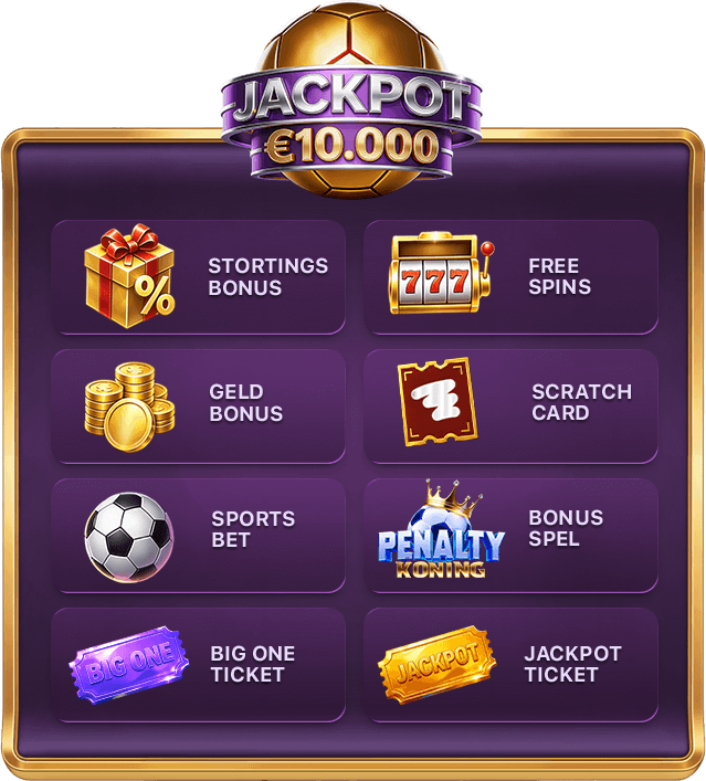 World Cup Roulette prizes