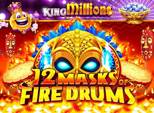 12 Masks of Fire Drums King Millions - Video Slot (Games Global)