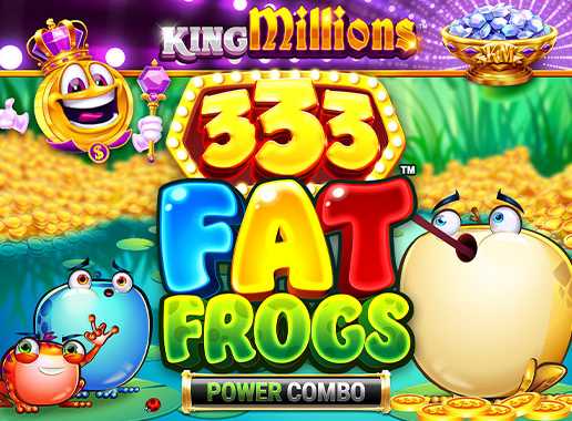 333 Fat Frogs POWER COMBO King Millions - Video Slot (Games Global)