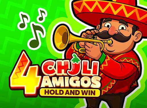 4 Chili Amigos: Hold and Win - Video Slot (Relax Gaming)