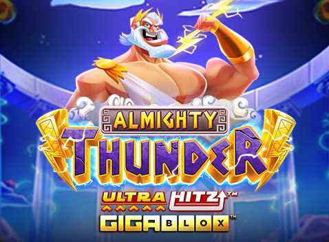 Almighty Thunder Ultrahitz Gigablox - Video Slot (Yggdrasil)