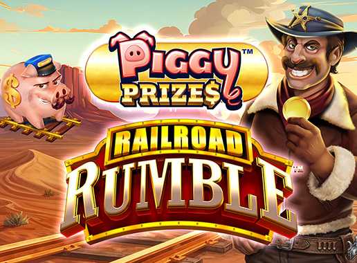 Piggy Prizes Railroad Rumble - Video Slot (Greentube)