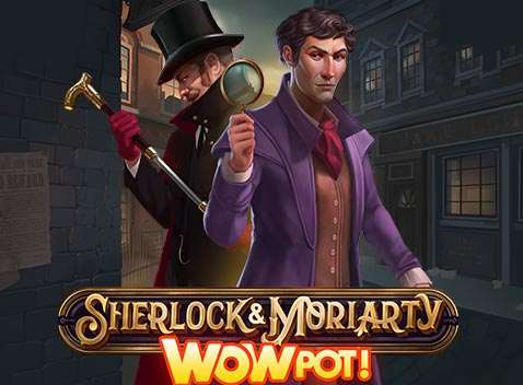 Sherlock and Moriarty WOWPOT - Video Slot (MicroGaming)