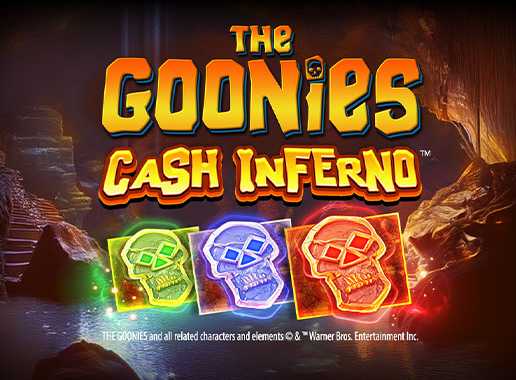 The Goonies Cash Inferno - Video Slot (Blueprint)