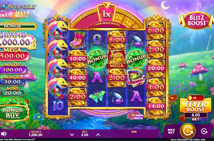 Fishin' Pots of Gold: Gold Blitz Ultimate Fever Boost™Fishin' Pots of ...